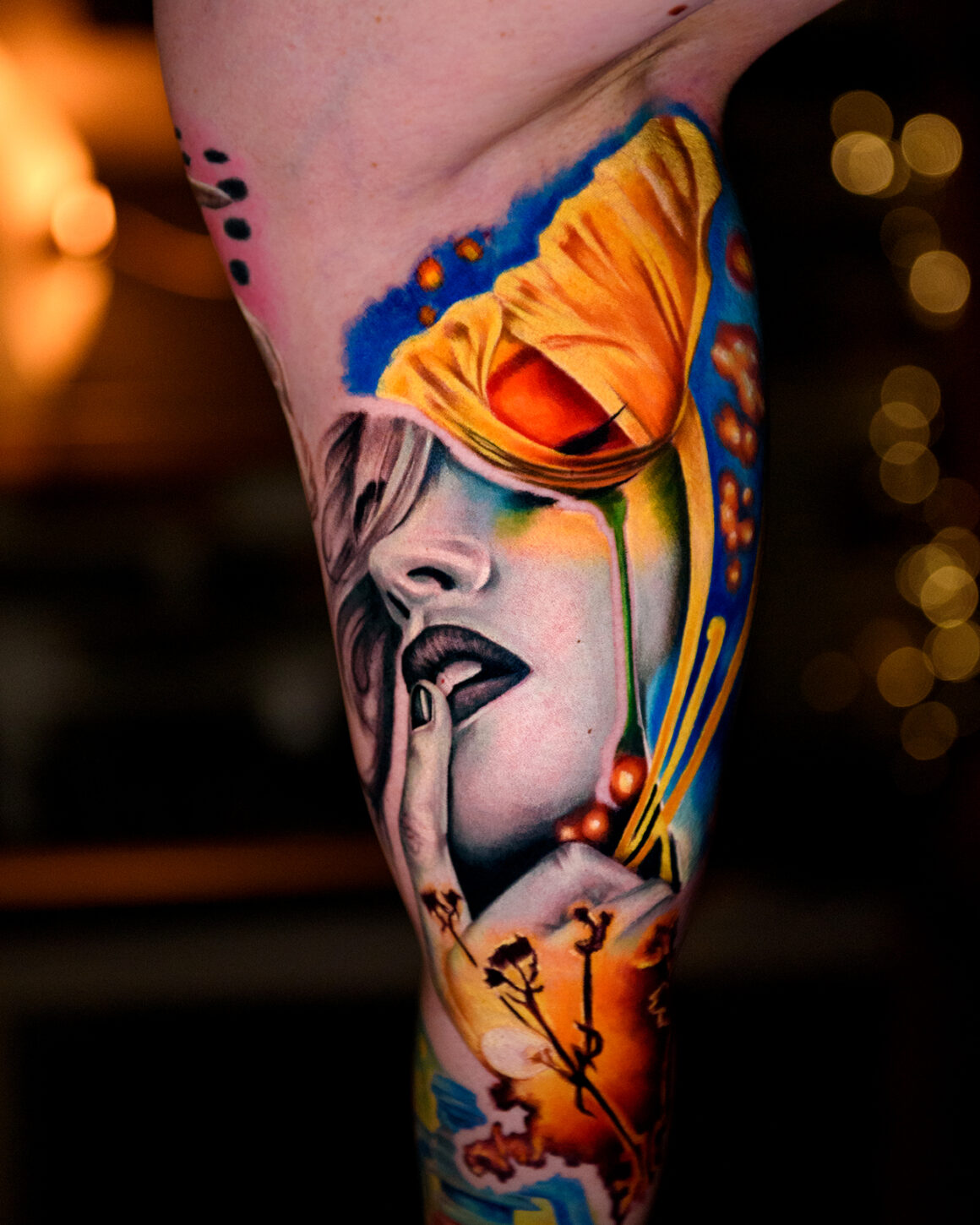 Tattoo by Lena Diamanti. @lena_diamanti