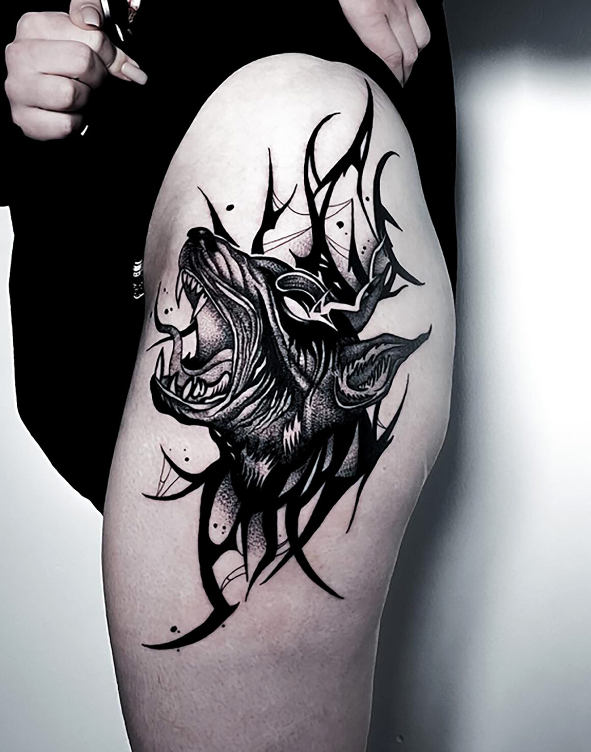 Tattoo by Kate, @noita.tattoo