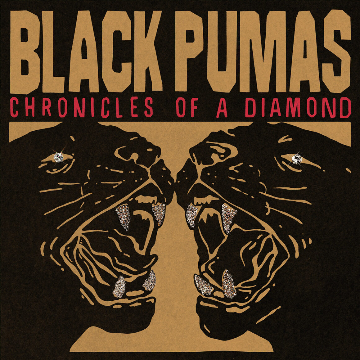 Black Pumas, artwork Chronicles of a Diamond, @blackpumas