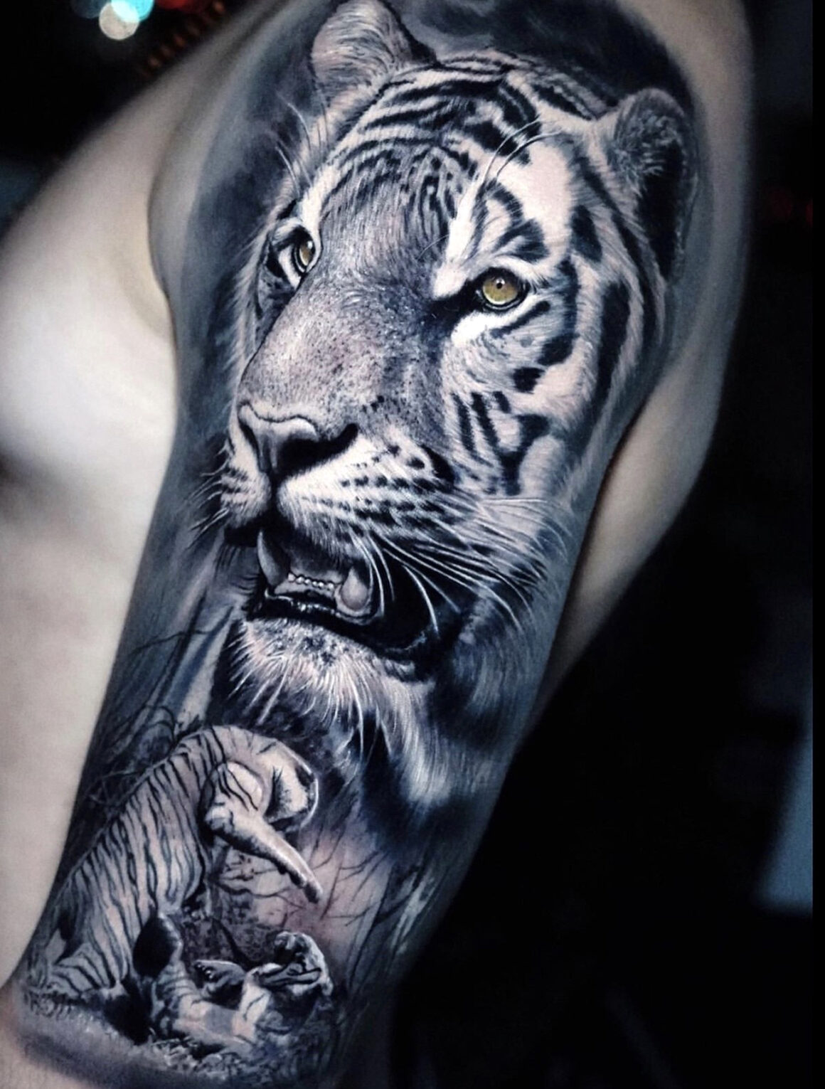 Tatouage par Leonardo Gonzales, @ leoink_tattoos