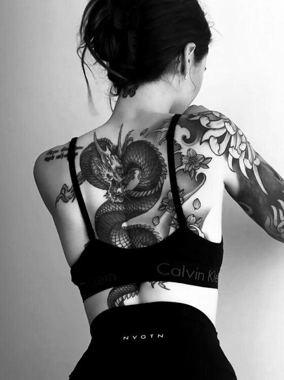 Alana Phegan, Tattoo model, @alana_phegan