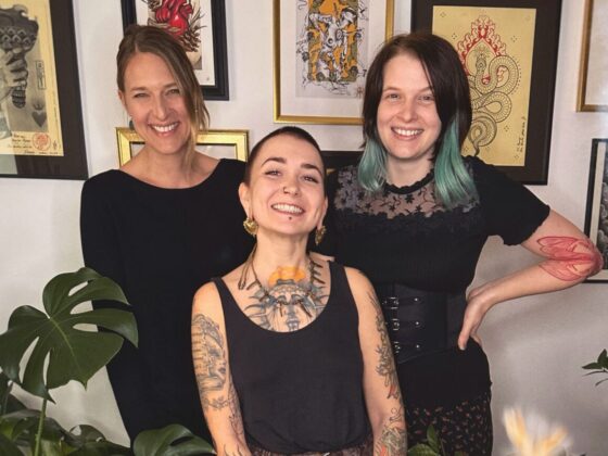 Darja, Isa and Ronja, Moksha Tattoo Gallery