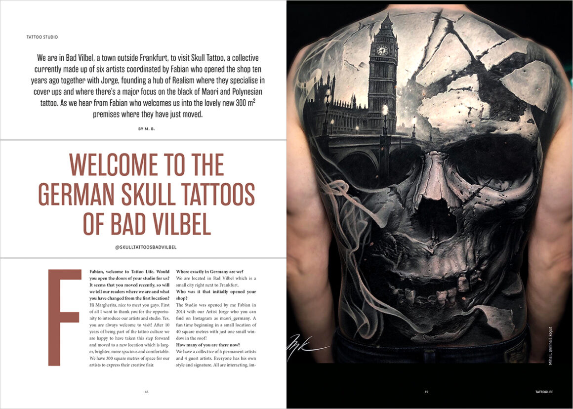 Welcome to the German Skull Tattoos of Bad Vilbel
