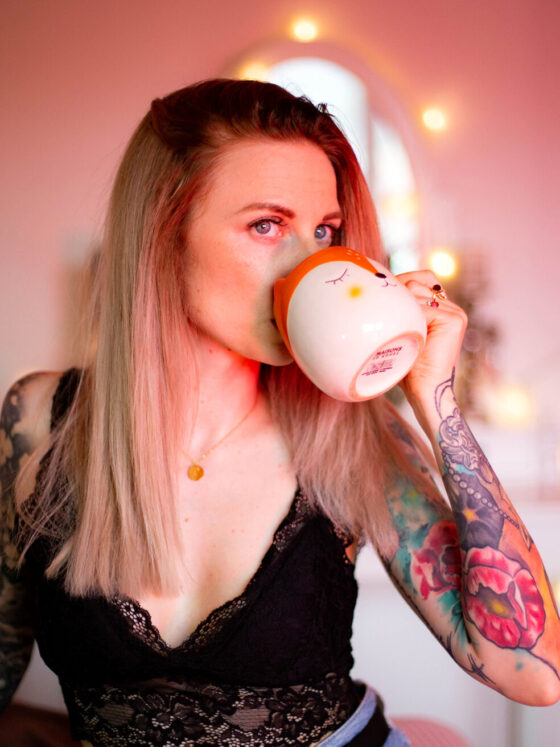 Coffee, chocolate and eyes. - Intenze Tattoo Ink Europe