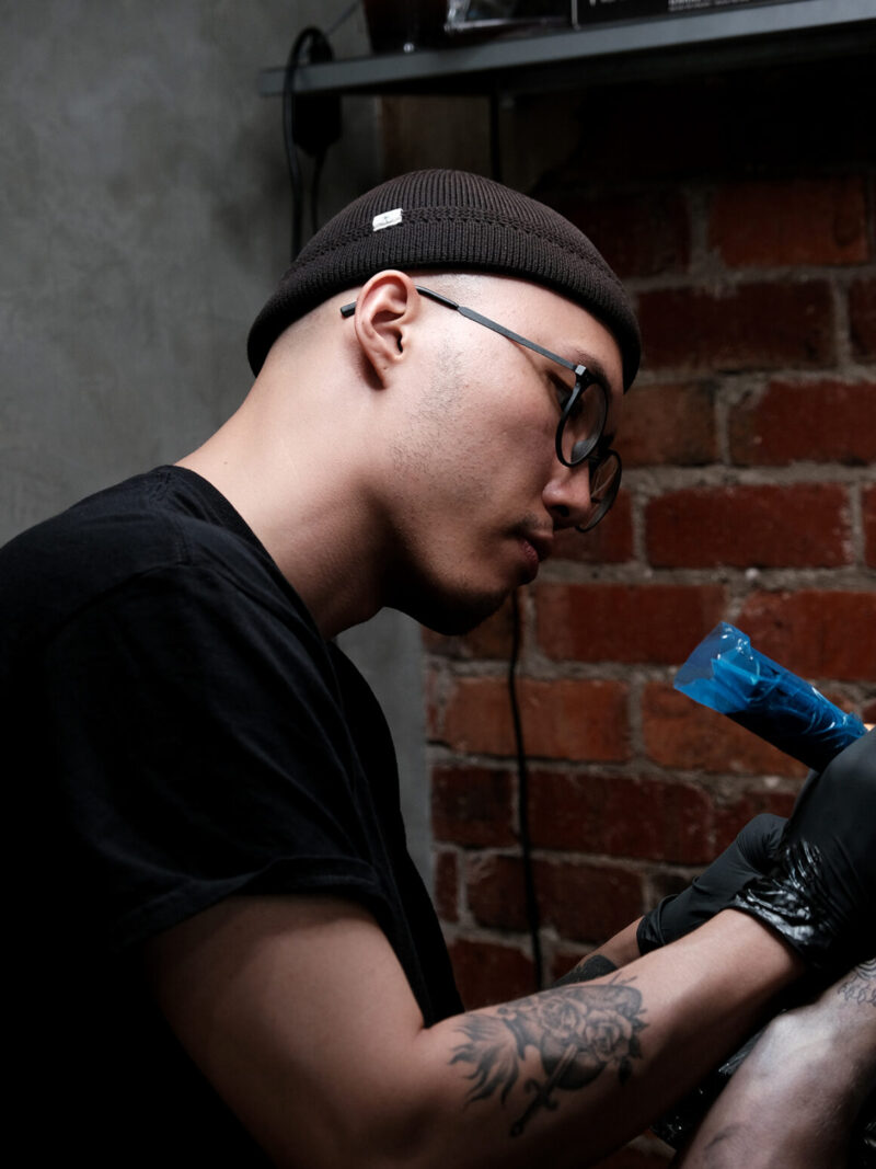 Jae, tattoo artist, @jaeill_son