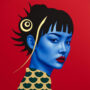 Morgan Booth__Azure_ Morgan Booth 12x16 Oil and Acrylic on Panel 1000usd