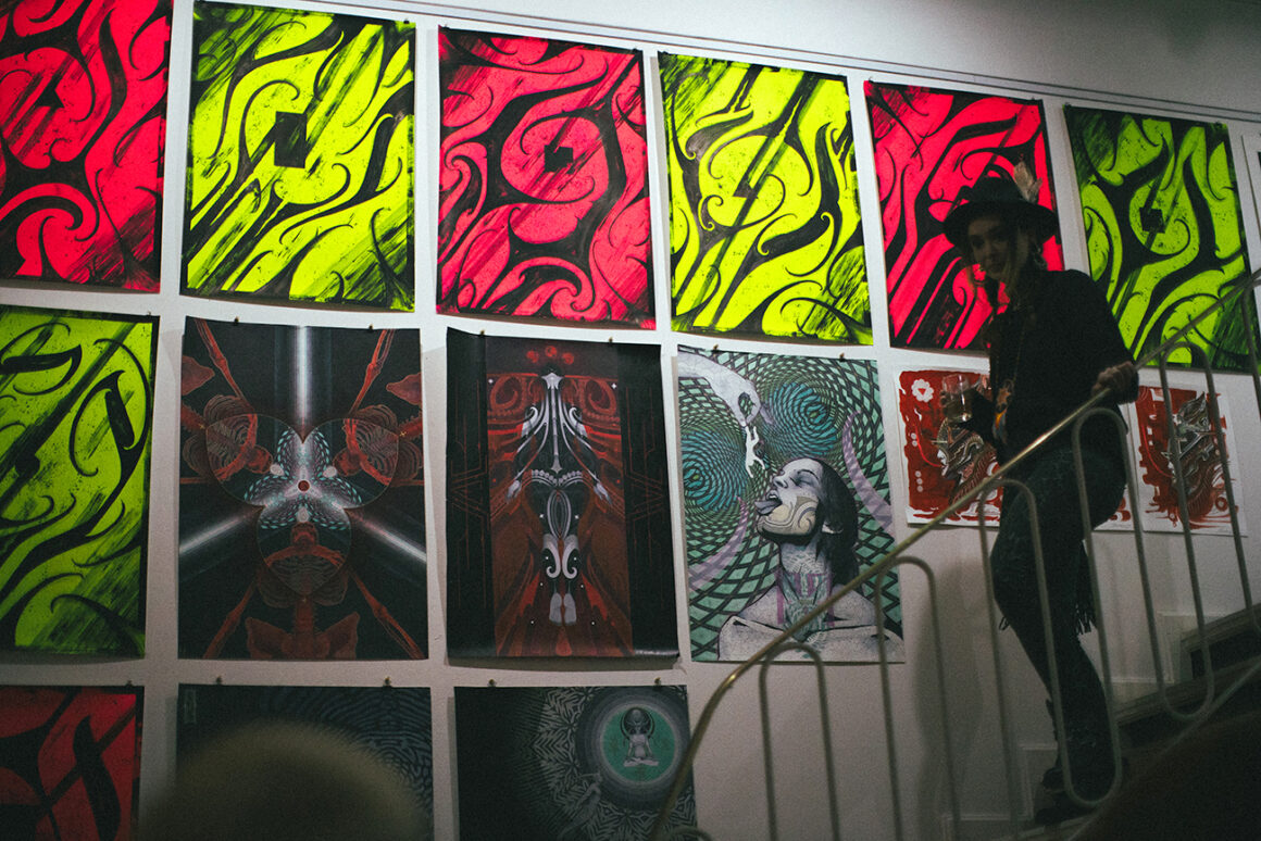 ETHNOFUTURISM art show, 1900 Galerie, photo by @annagphotography