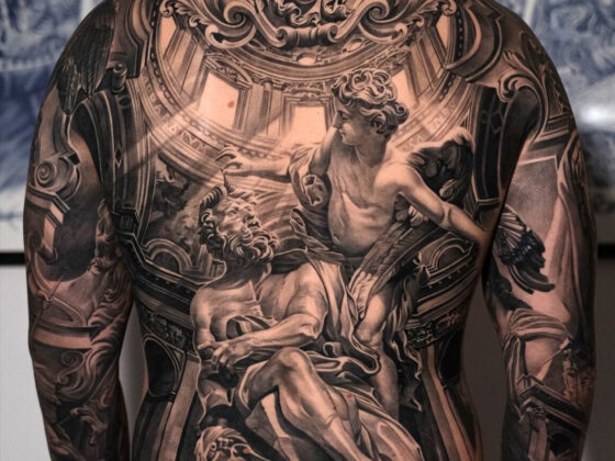 Tattoo by Ruben Riksfjord, @rubentattooer