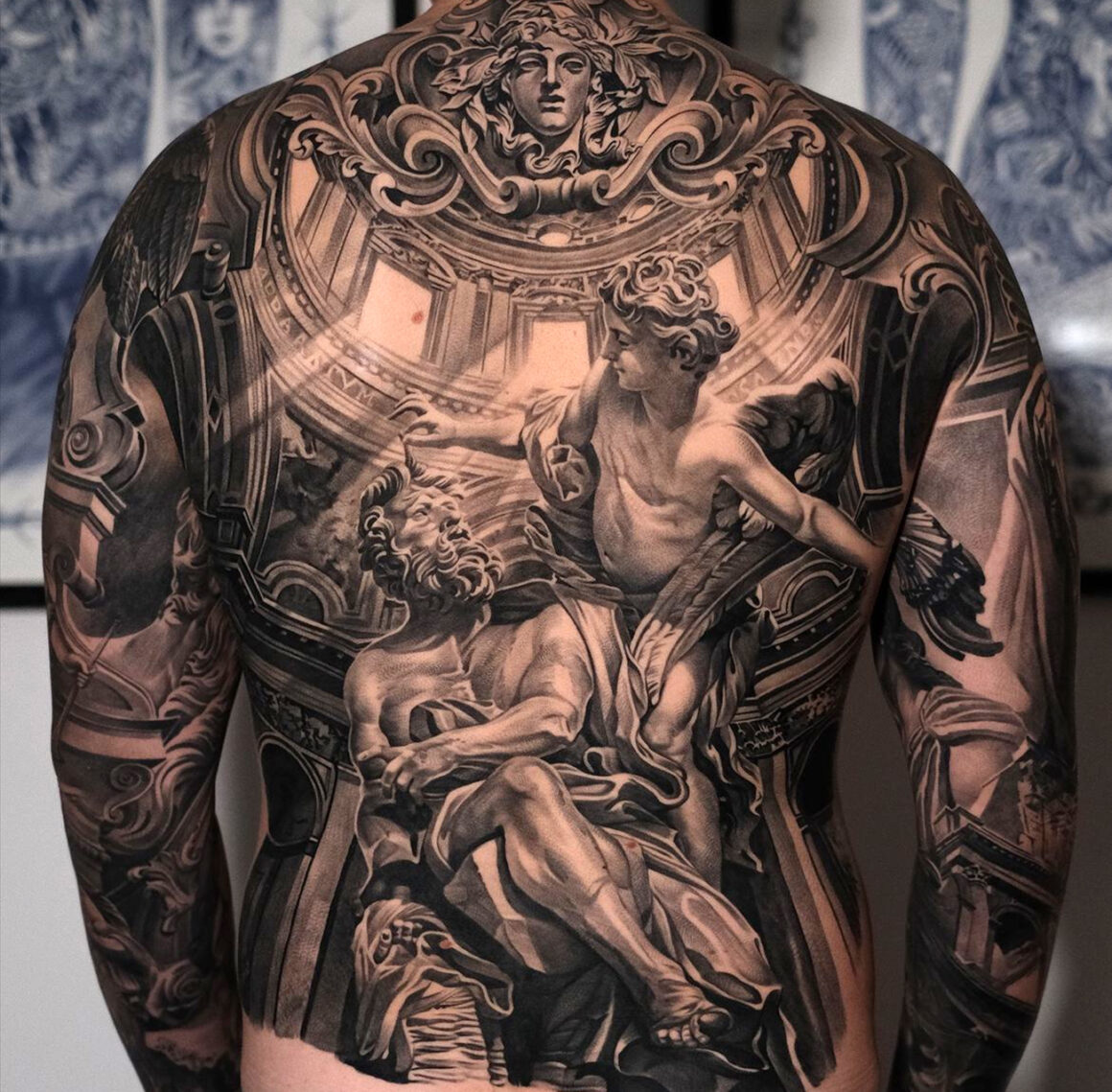 Tattoo by Ruben Riksfjord, @rubentattooer