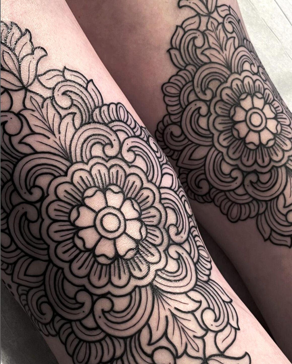 Tatouage par Marijana Cafaro, @marijanacafaro