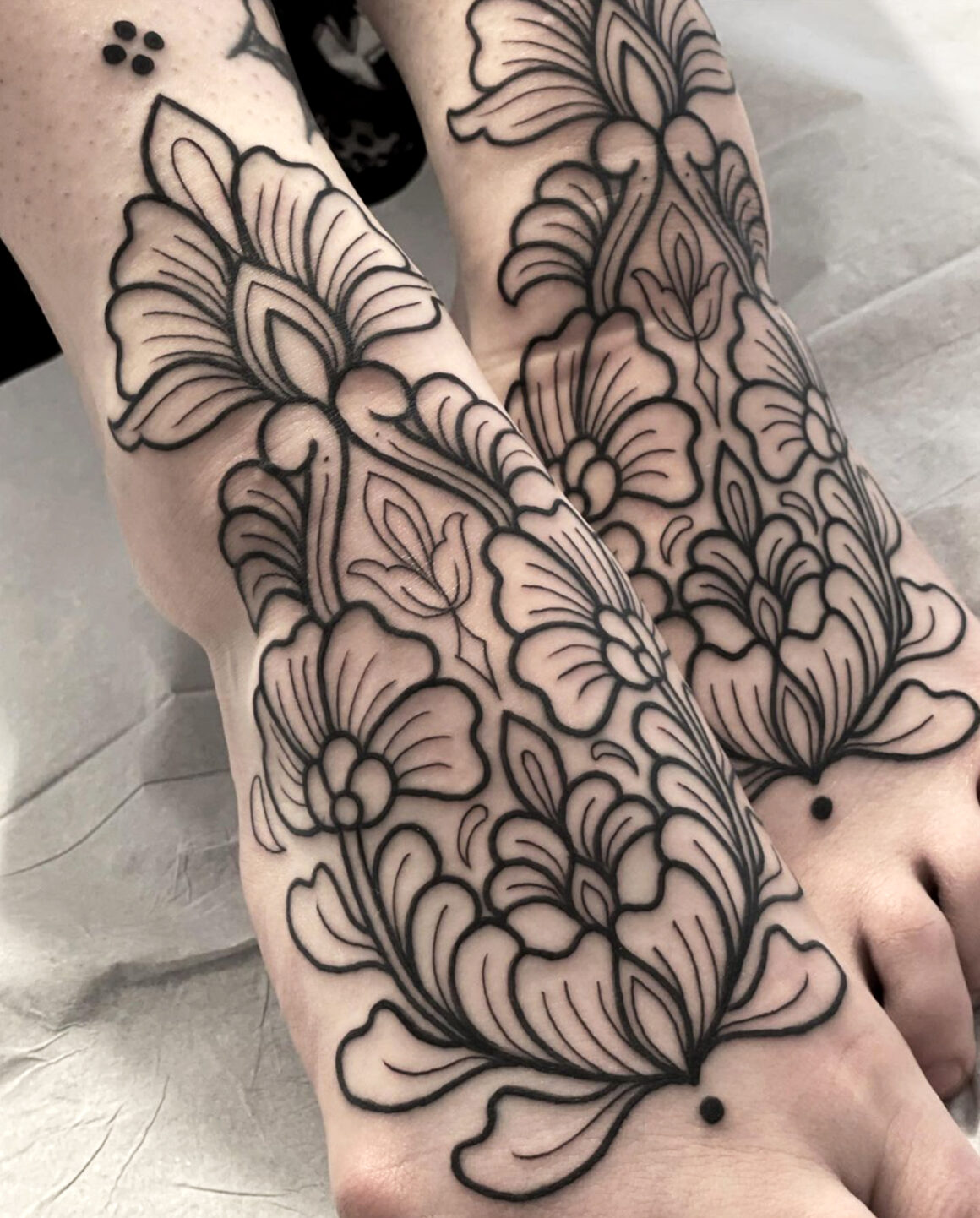 Tatouage par Marijana Cafaro, @marijanacafaro