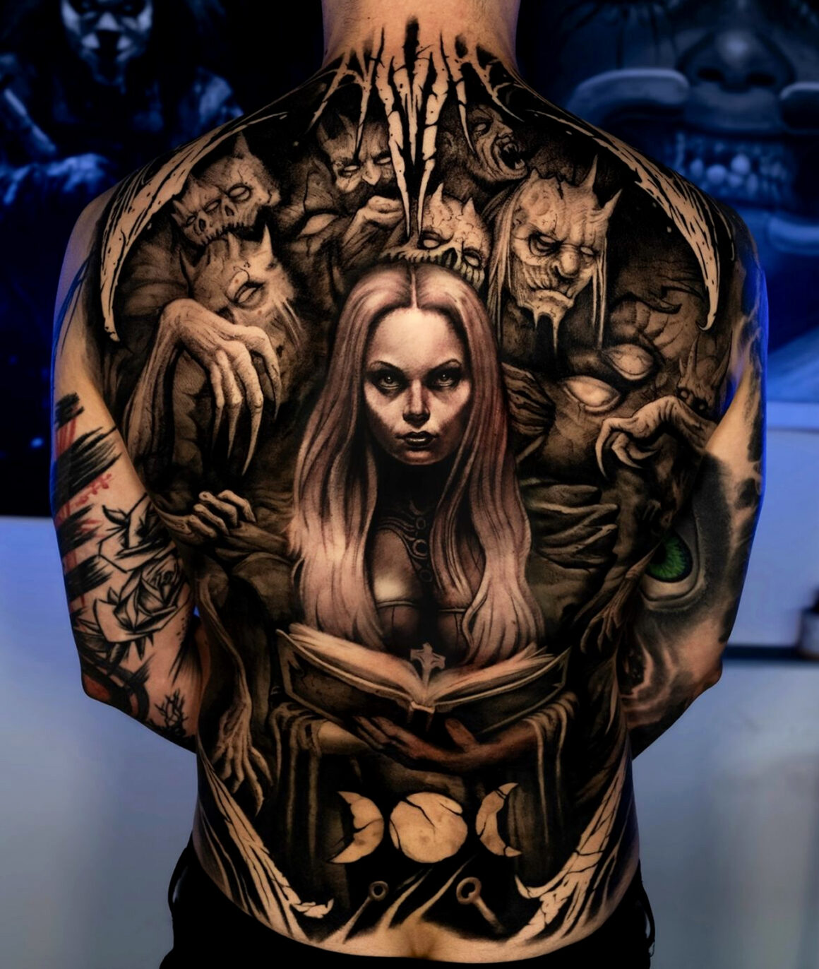 Scary Tattoo Ideas That Will Haunt Your Imagination