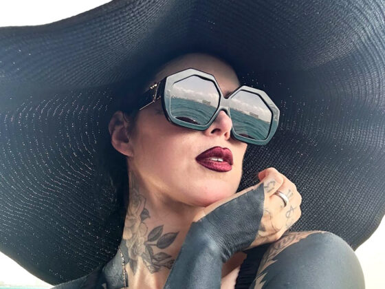 Kat Von D, tattoo artist, @thekatvond