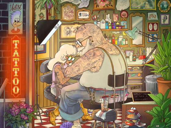 What do tattoo scenes in Italy and Germany have to offer today?