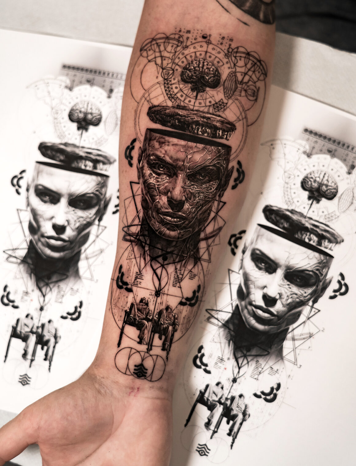 Tattoo by Arlen Bellotti, @arlen.bellotti.art
