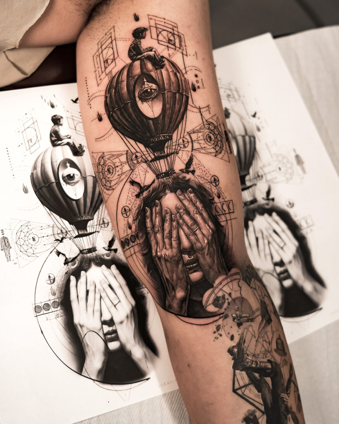 Tattoo by Arlen Bellotti, @arlen.bellotti.art