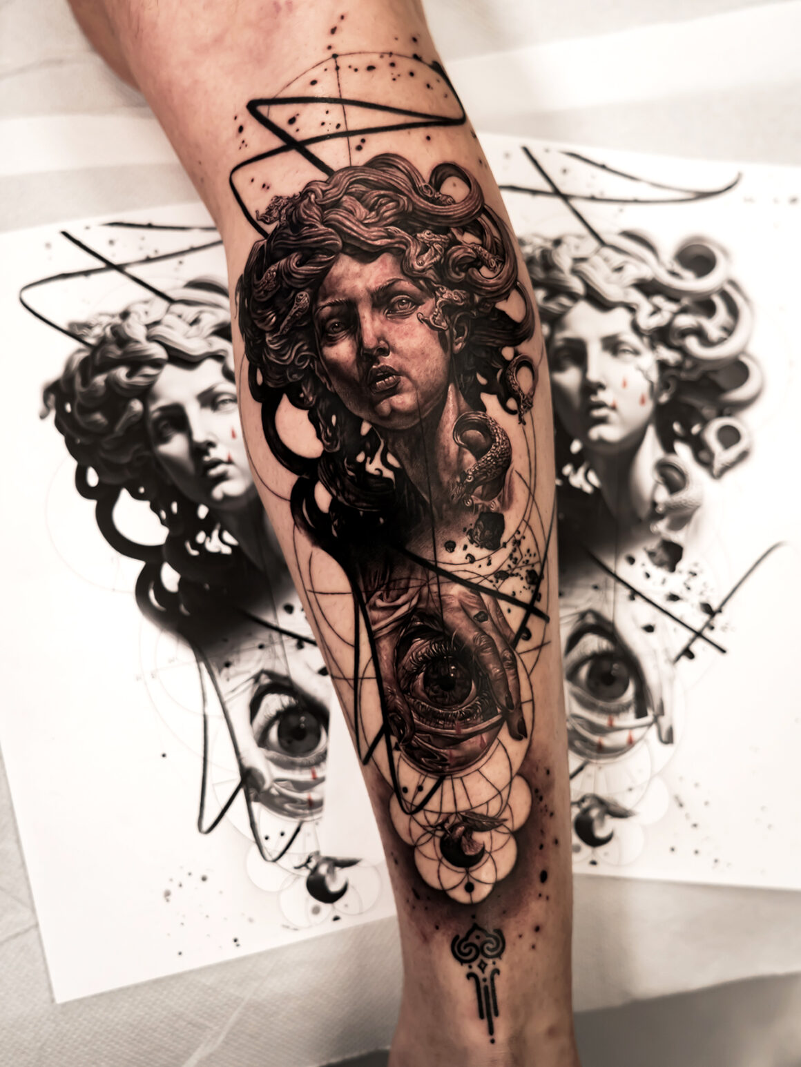 Tattoo by Arlen Bellotti, @arlen.bellotti.art