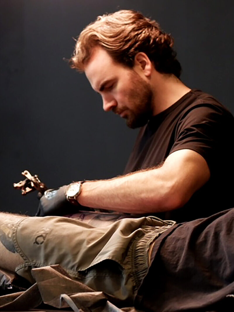 Tattoo artist Michael J Kelly, @michaeljtattoos