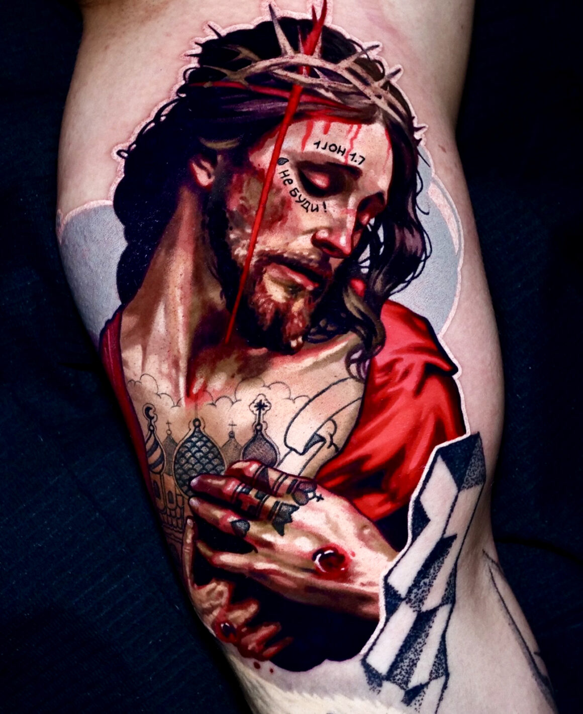 Tattoo by Andrey Kolbasin, @andrey_kolbasin