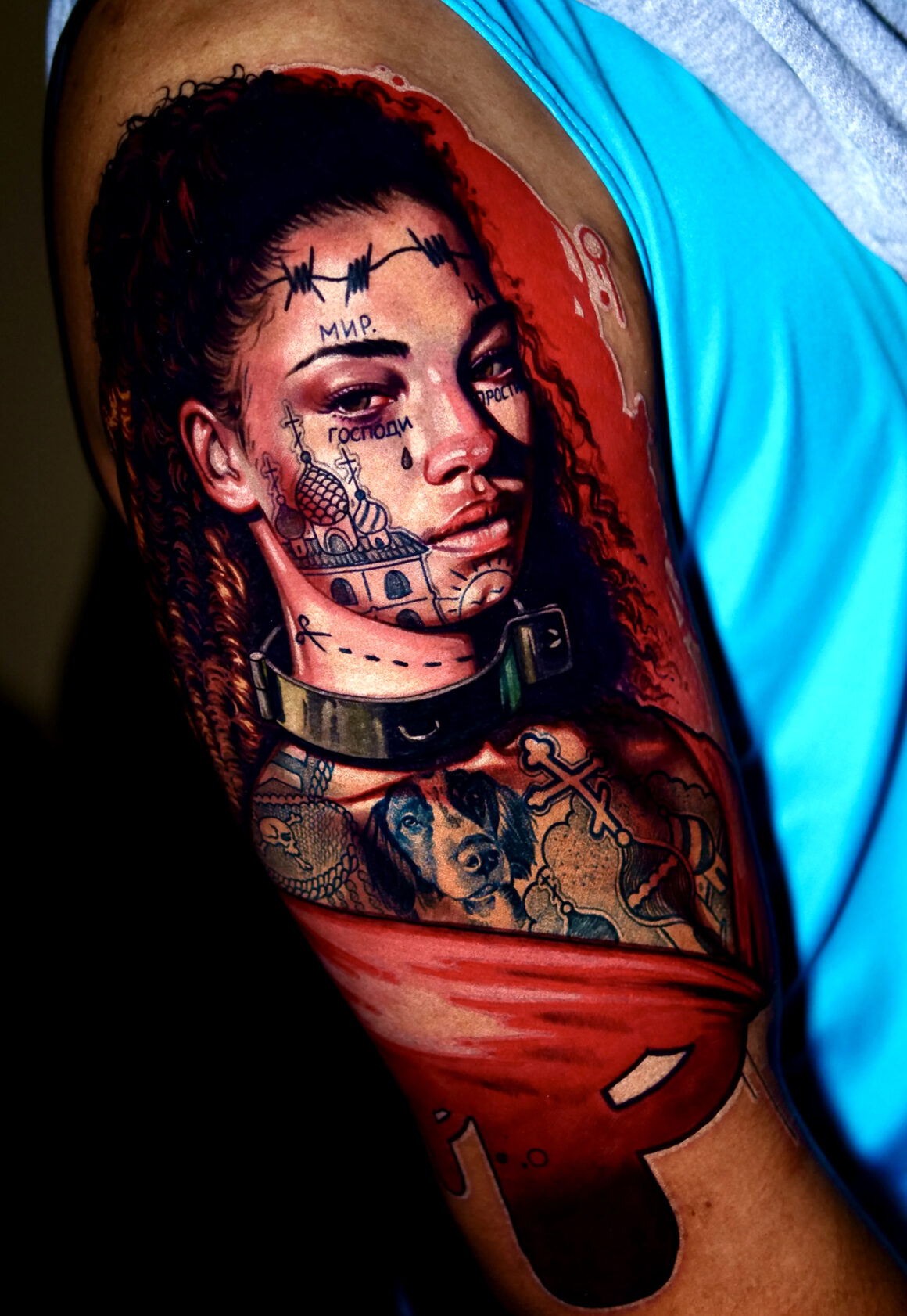 Tattoo by Andrey Kolbasin, @andrey_kolbasin