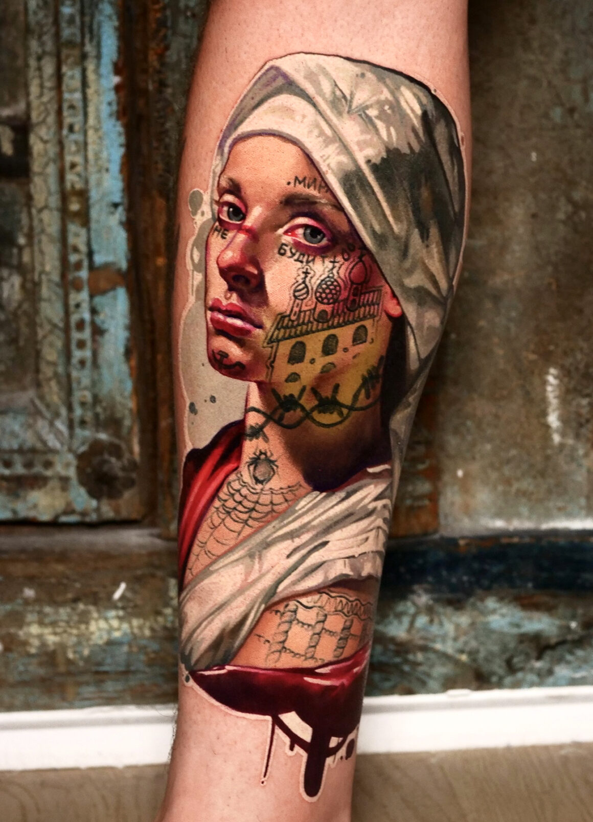 Tattoo by Andrey Kolbasin, @andrey_kolbasin