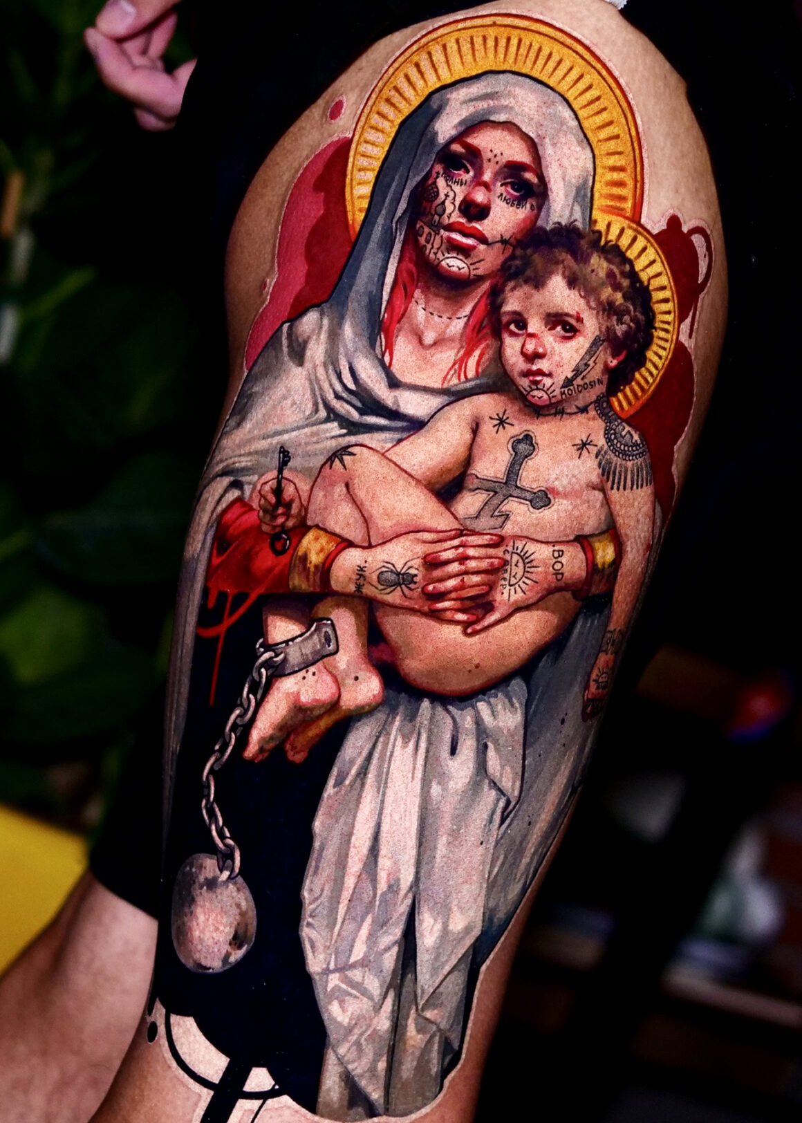 Tattoo by Andrey Kolbasin, @andrey_kolbasin