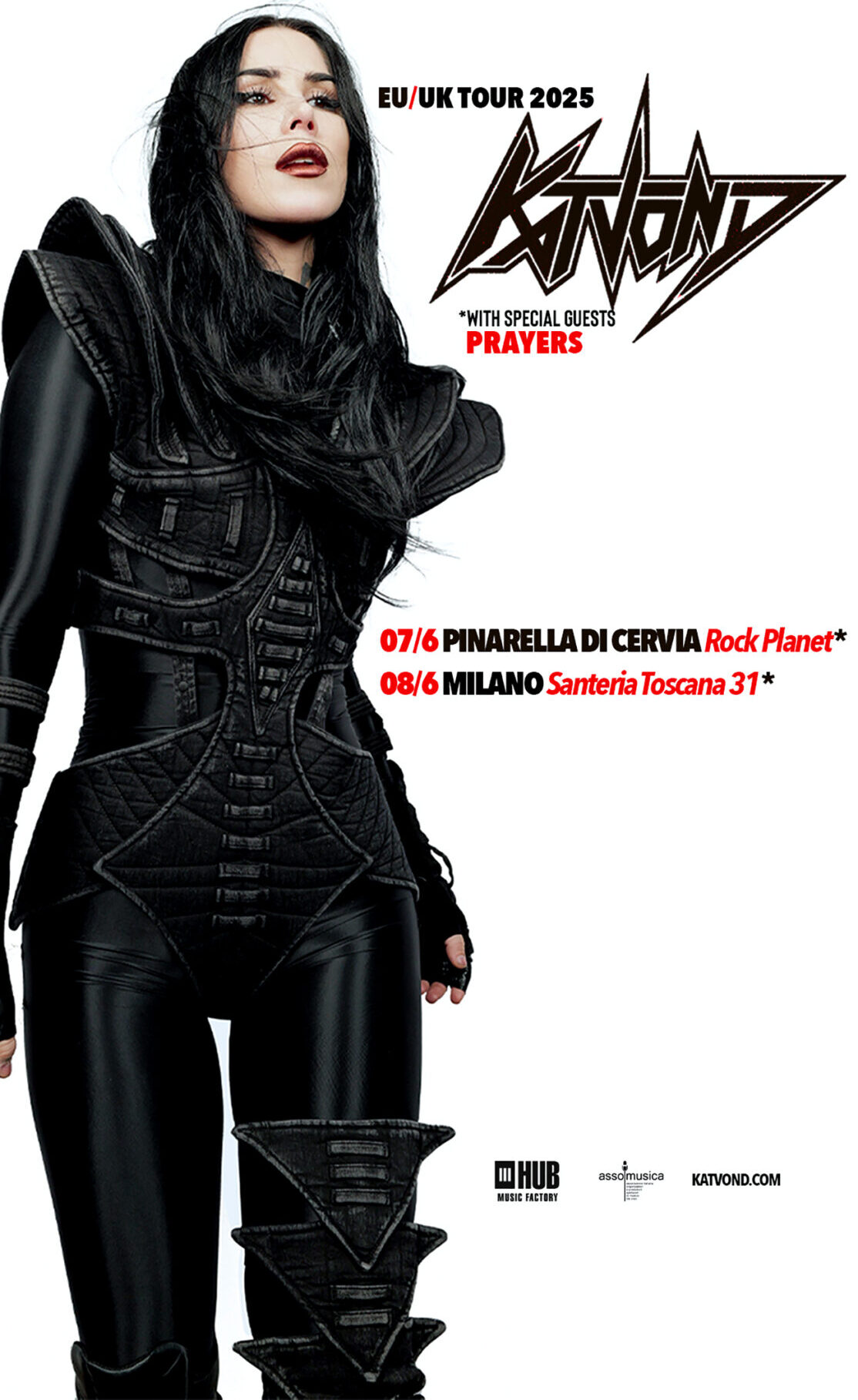 KAT VON D_Italian tour 2025, @thekatvond