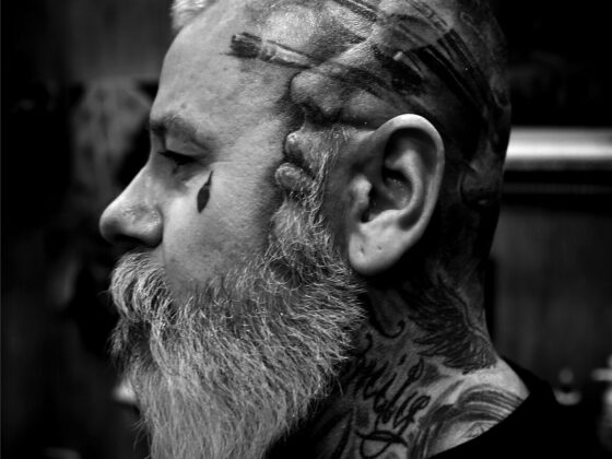 Tattoo artist Arron Raw, @arronrawtattoo