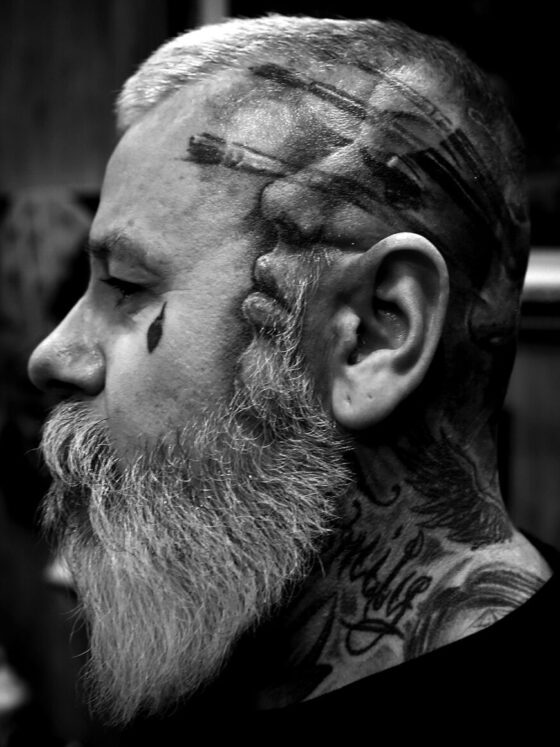 Tattoo artist Arron Raw, @arronrawtattoo