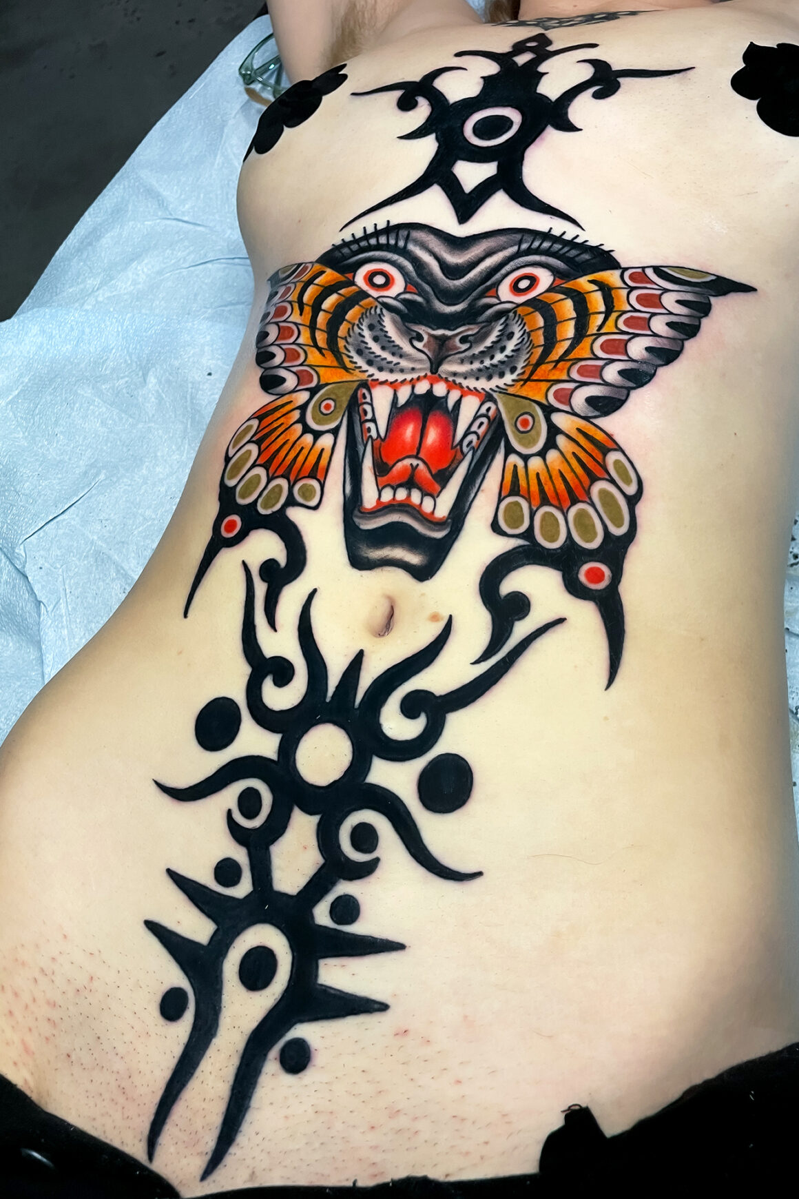 Tattoo by Ryan Arnold, @arnold.redthorn