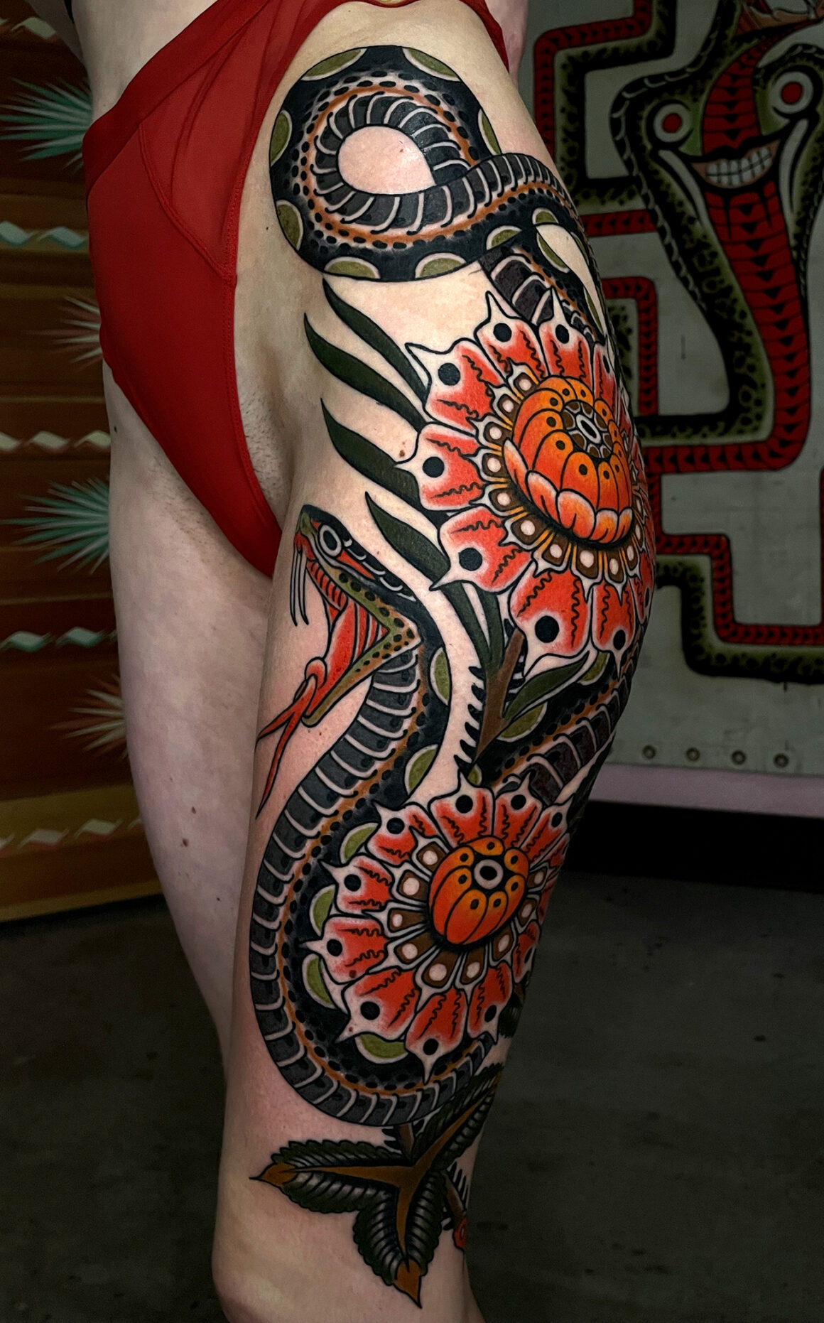 Tattoo by Ryan Arnold, @arnold.redthorn