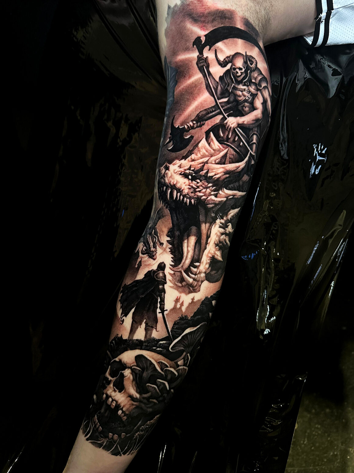 Tattoo by Alessandro Covallero, @alessandrocovallerotattoo