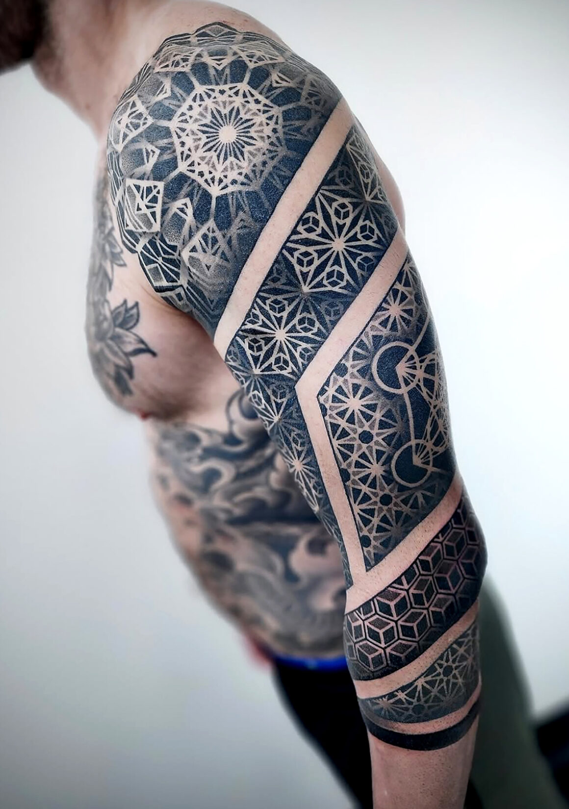 Tattoo by Ilya Cascad Kandaurov, @ilyacascad