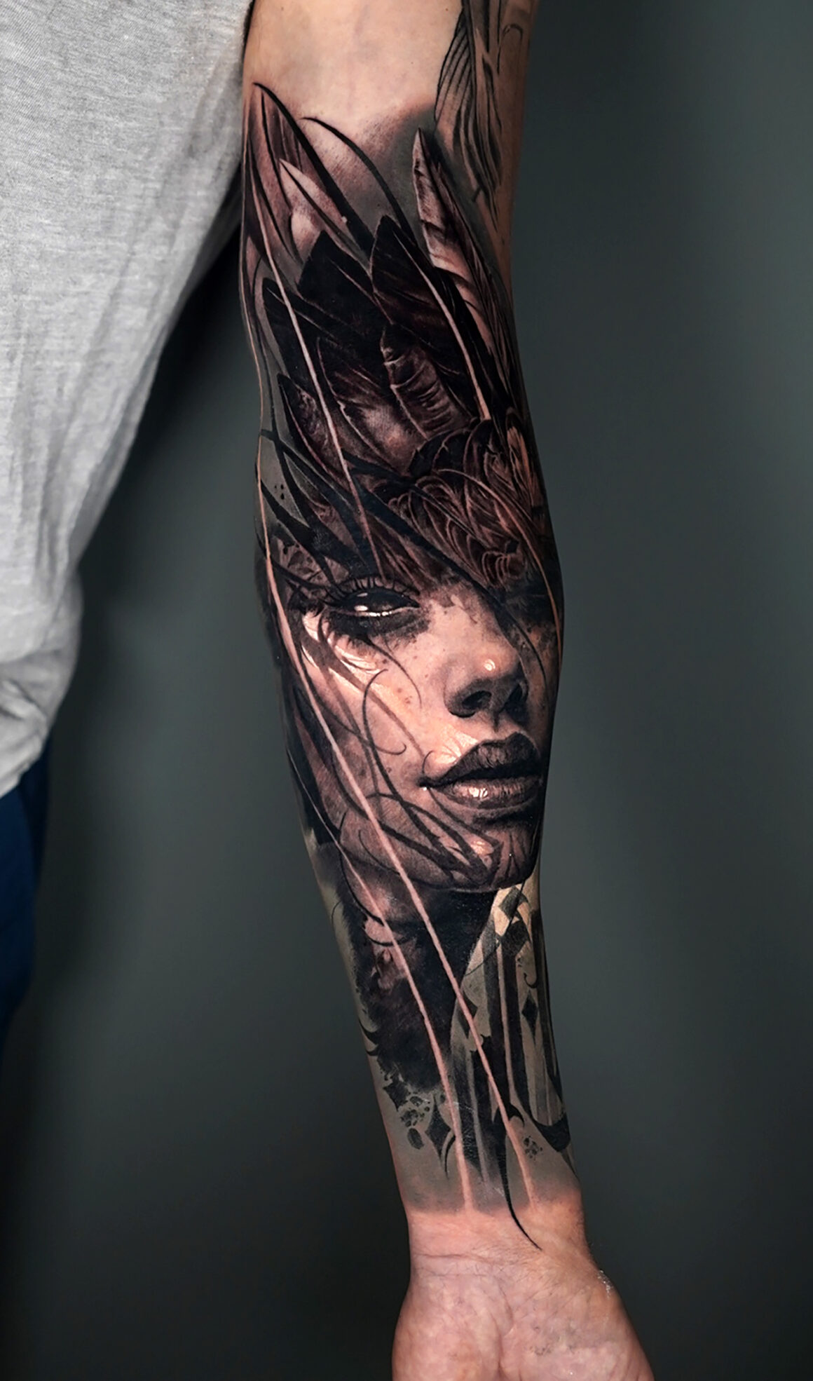Tattoo by Maksim Melnik, @tattoo_mel