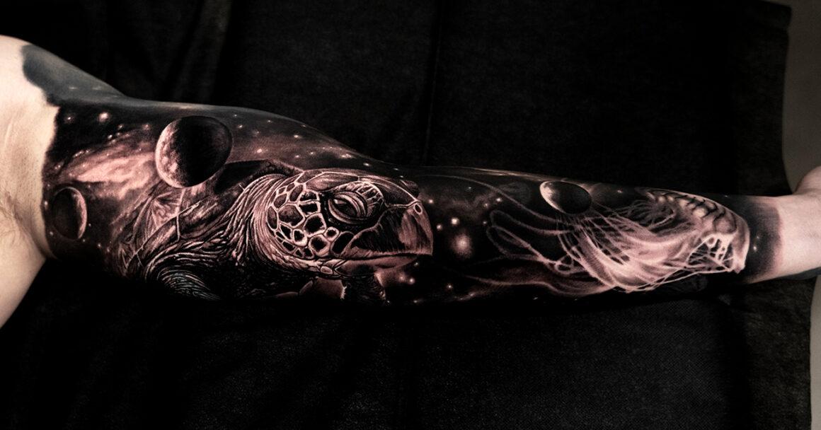 Tattoo by Michael Perry, @michaelperryart