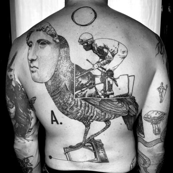 Tattoo by Otto D'Ambra, @otto_dambra