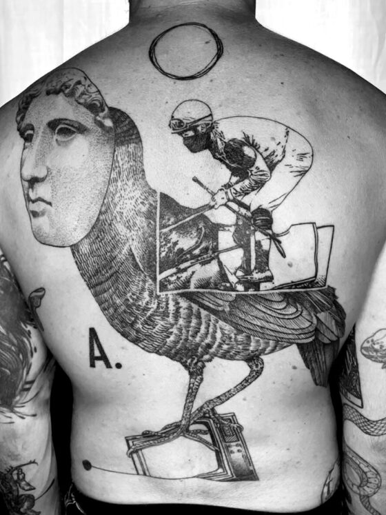 Tattoo by Otto D'Ambra, @otto_dambra