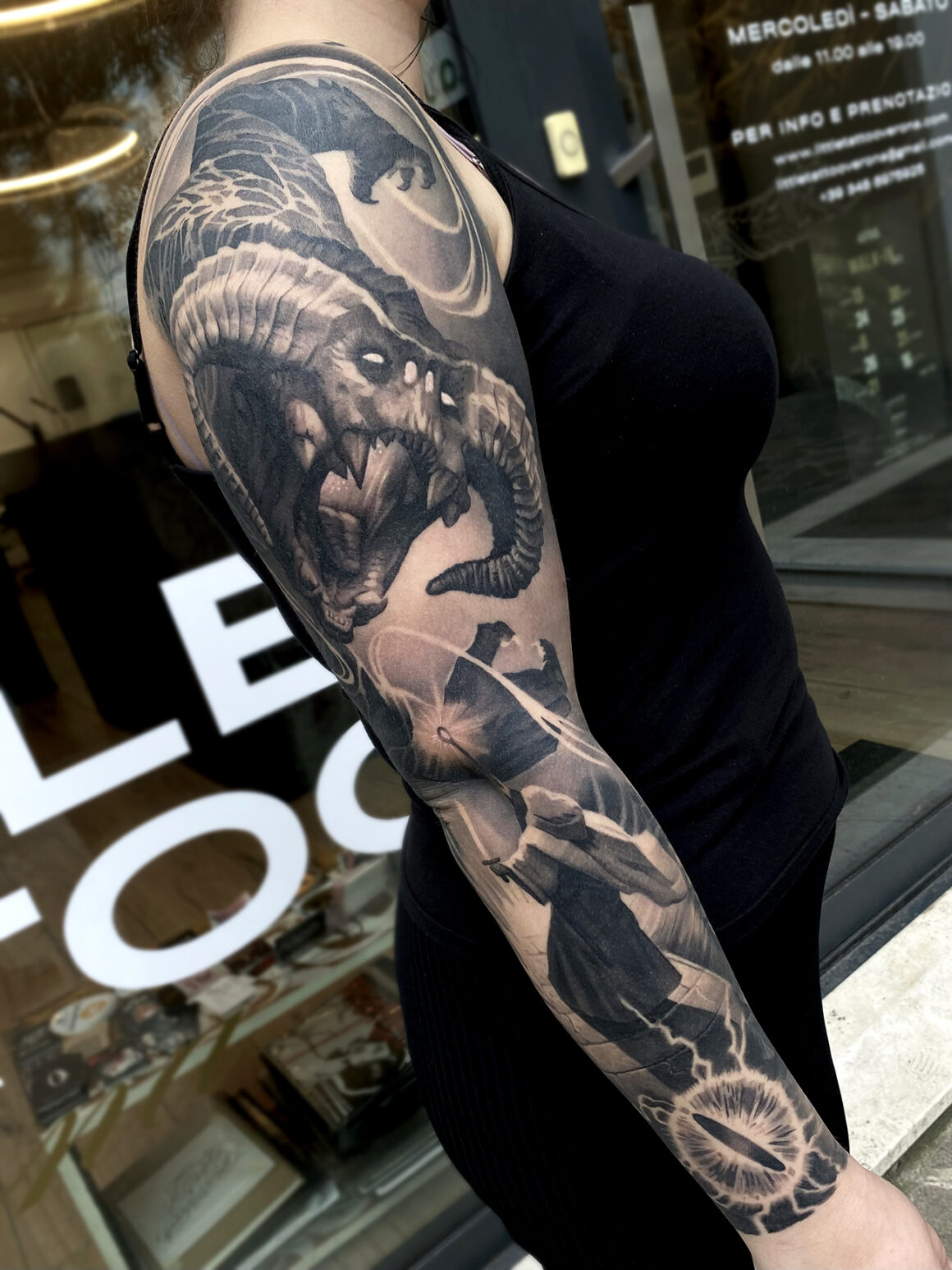 Tattoo by Simone Covallero, @simonecovallero_tattoo