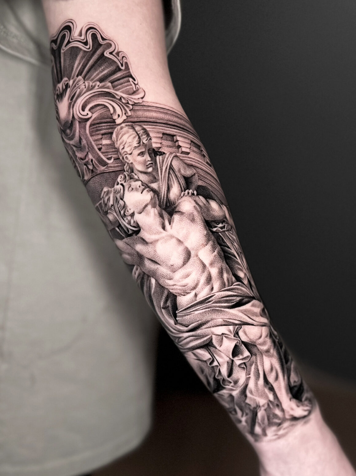 Tattoo by Viacheslav Danh, @suan.tattoos