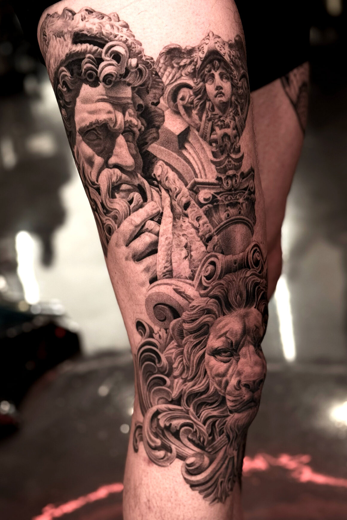 Tattoo by Viacheslav Danh, @suan.tattoos
