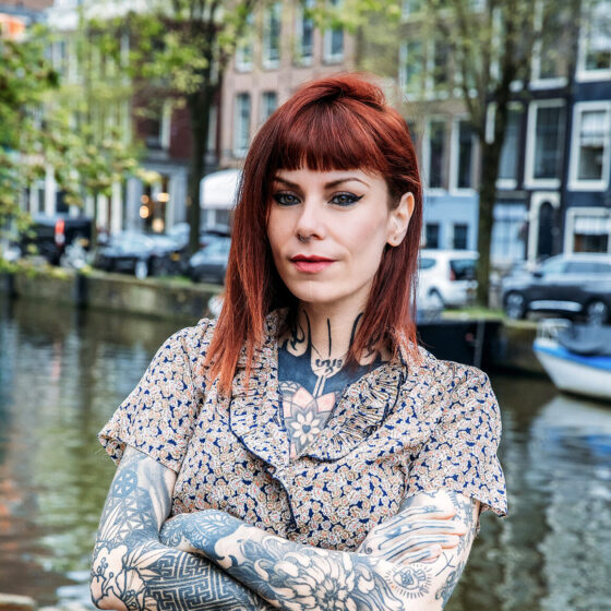 Tattoo artist Valentina Lakali, @valentina_lakali Photo credit @erika_figabomba