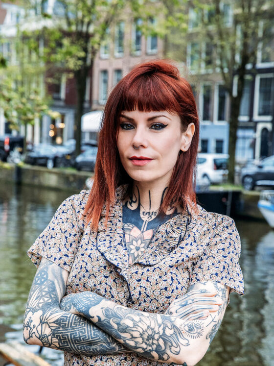 Tattoo artist Valentina Lakali, @valentina_lakali Photo credit @erika_figabomba