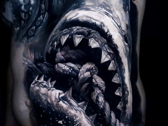 Tattoo by Domantas Parvainis, @domantasparvainis
