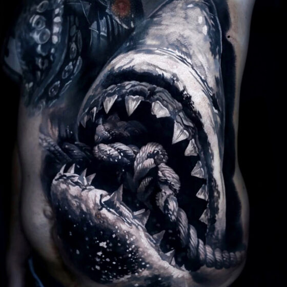 Tattoo by Domantas Parvainis, @domantasparvainis