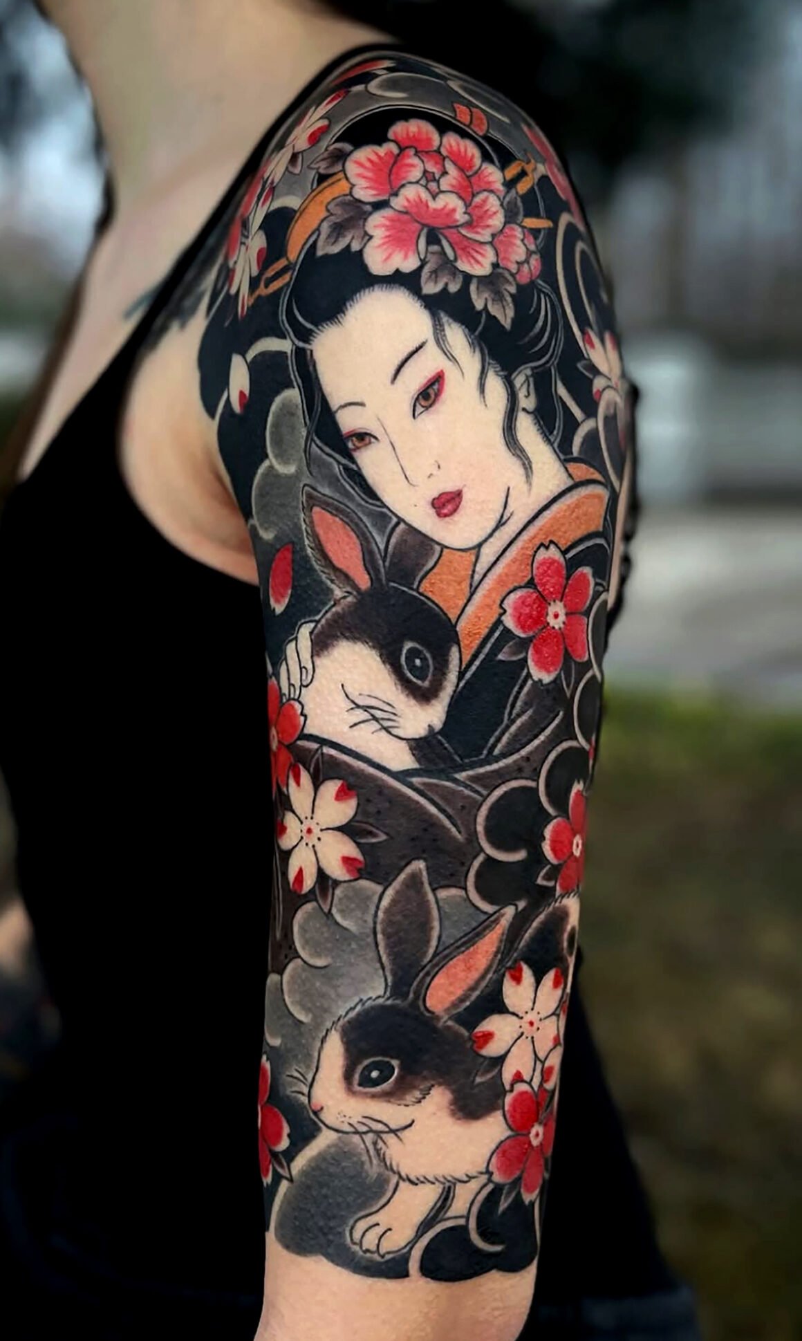 Tattoo by Fabi Hiromi, @hiromi.tattoo