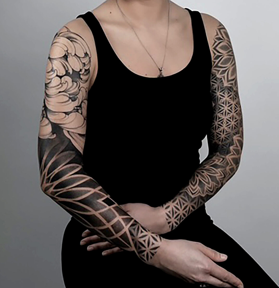 Tattoo by Lena Burlai, @lenaburlai.ink