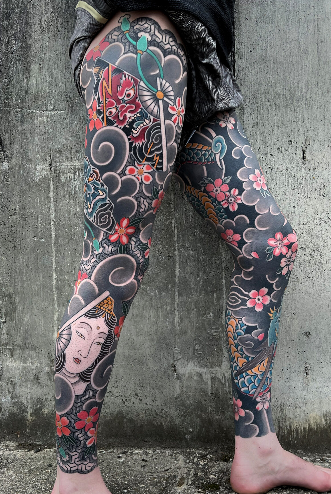 Cody Philpott + Fabi Hiromi, collaboration, @cody.tattoo @hiromi.tattoo