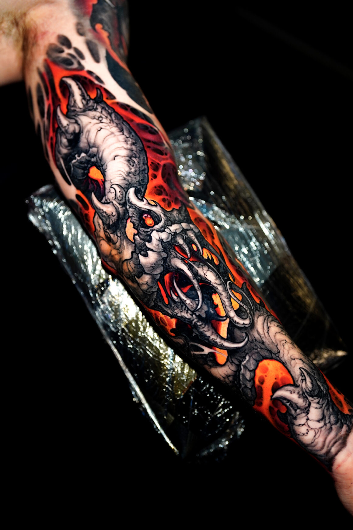 Tattoo by Christian Boye Larsen, @boyetattoo