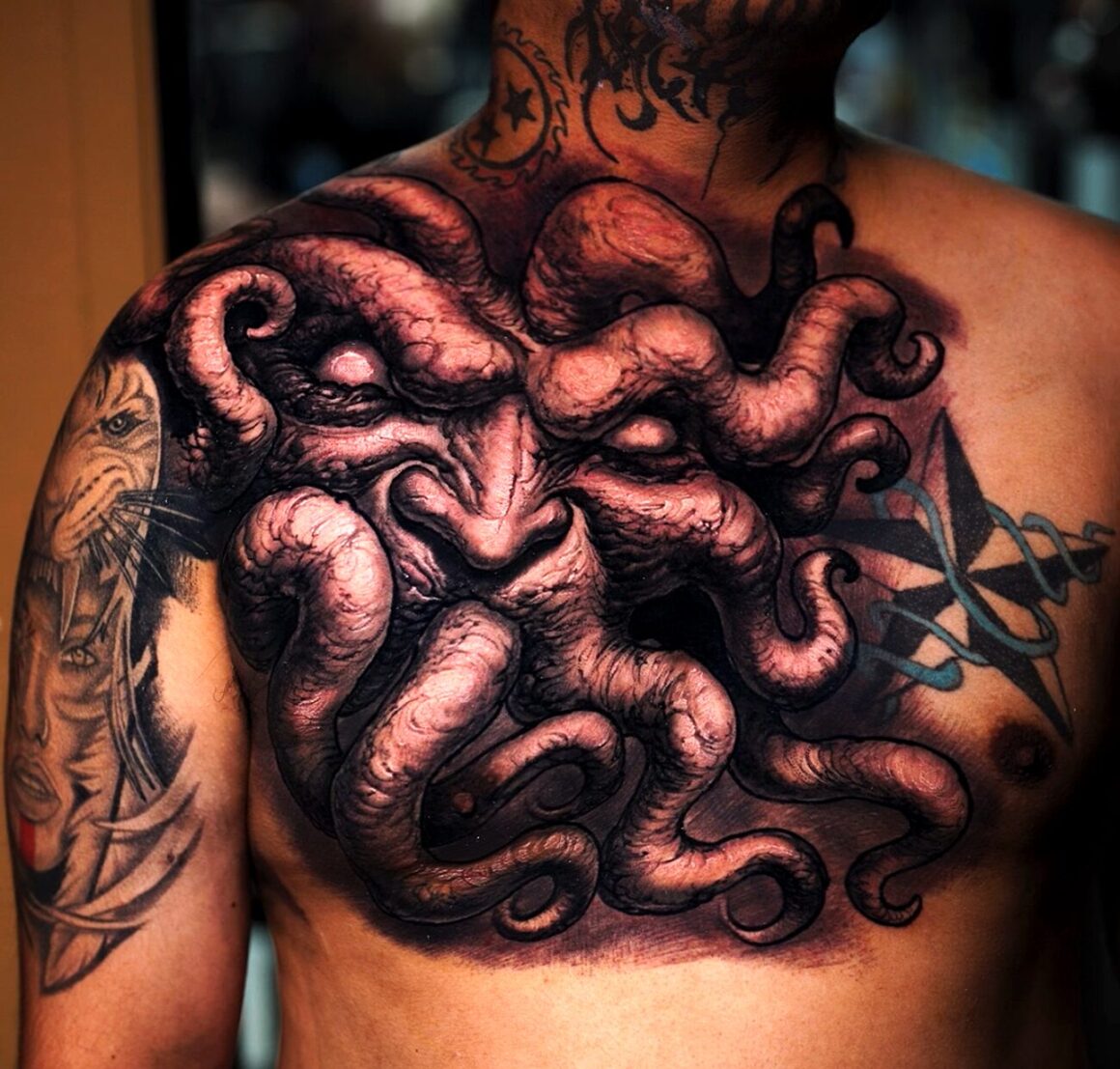 Tattoo by Christian Boye Larsen, @boyetattoo