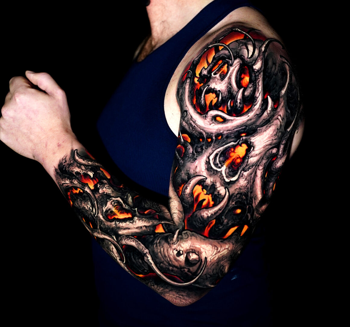 Tattoo by Christian Boye Larsen, @boyetattoo